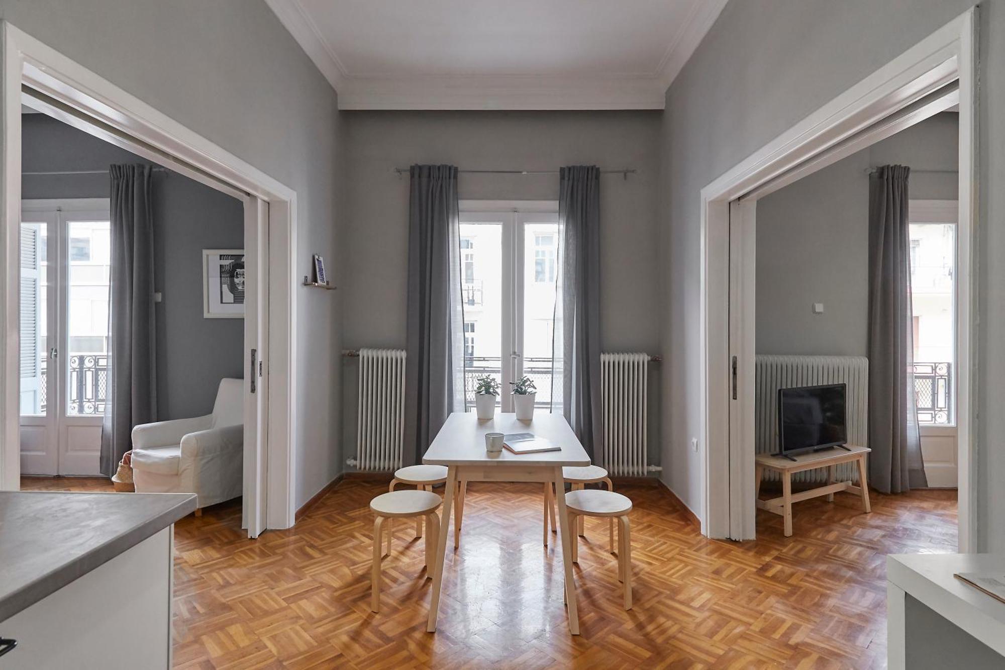 Bright Bright A Central Apartment With Balcony Salonic Exterior foto